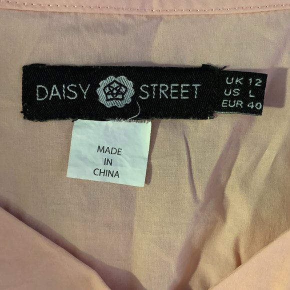 Daisy Street ASOS Cottagecore Mini Dress with Puff Sleeves Size US 8 UK 12 EUC - Picture 6 of 7